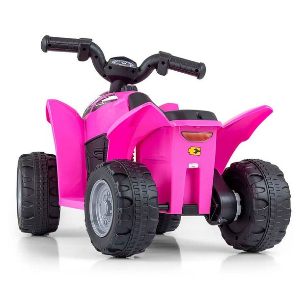 Milly Mally Honda ATV elektrinis keturratis, rožinis