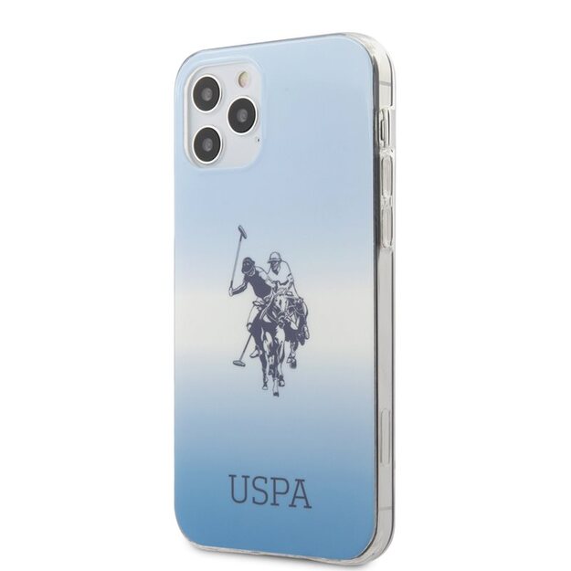 JAV „Polo Assn Dh“ ir logotipo gradientas – „Etui iPhone 12“ / „iPhone 12 Pro“ (mėlyna) 2