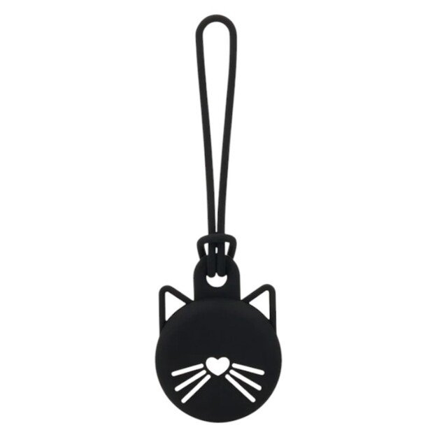 Kate Spade Niujorko laikiklis – apsauginis dėklas, skirtas Apple AirTag (juoda katė) 7