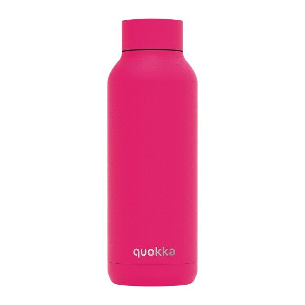 Quokka Solid – nerūdijančio plieno termo butelis 510 ml (avietinė rožinė) 7