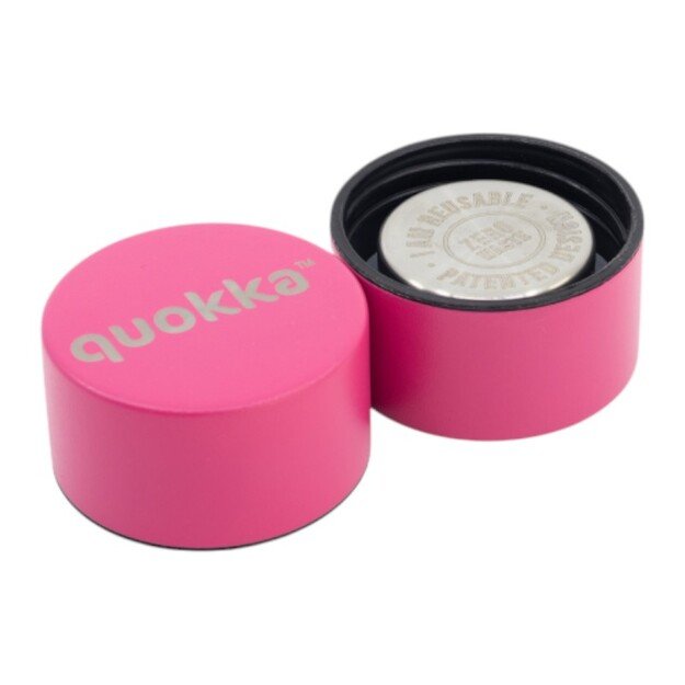 Quokka Solid – nerūdijančio plieno termo butelis 510 ml (avietinė rožinė) 10