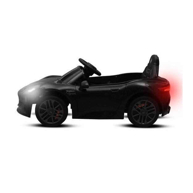 Elektrinis žaislinis automobilis Maserati GranTurismo Baby Mix juodas