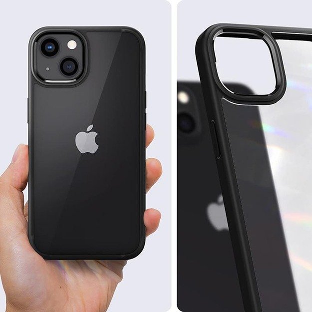 „Spigen Ultra Hybrid“ – dėklas, skirtas „iPhone 13 Mini“ (juodas) 3