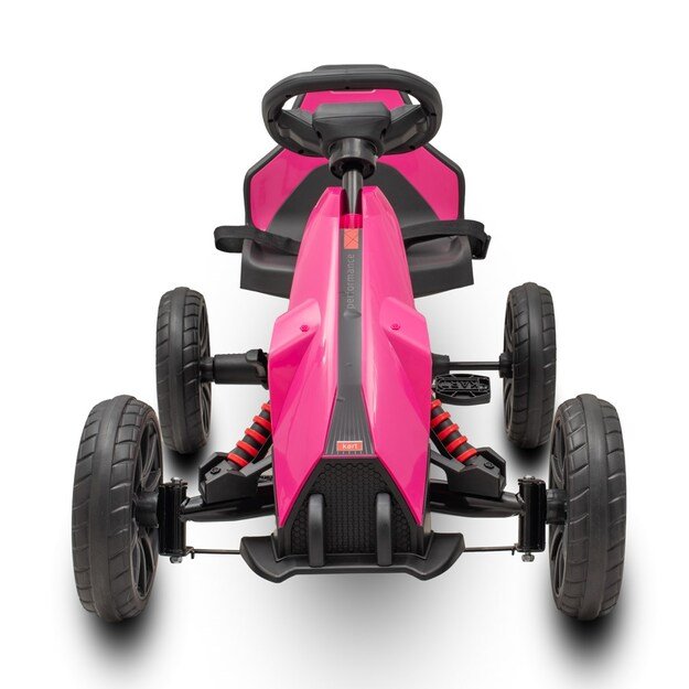 Pedalinis gokartas Baby Mix Speedster rožinis