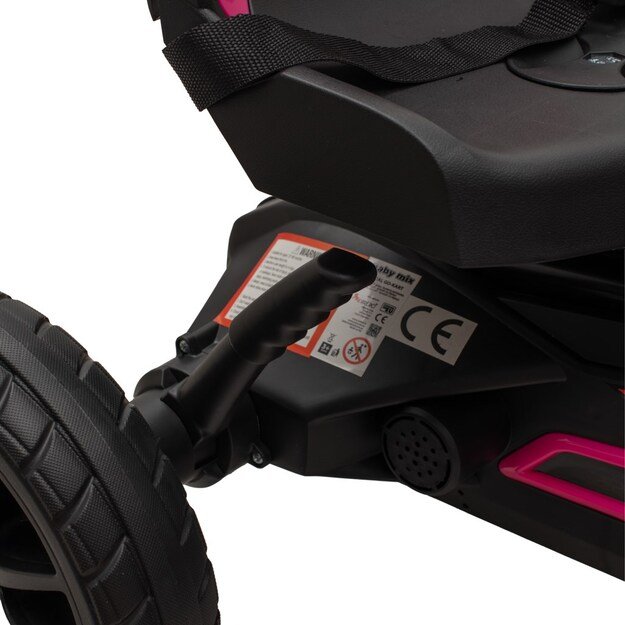 Pedalinis gokartas Baby Mix Speedster rožinis