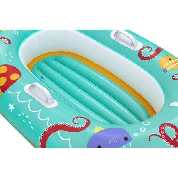 Pripučiama valtis vaikams Bestway Fish 119x79 cm