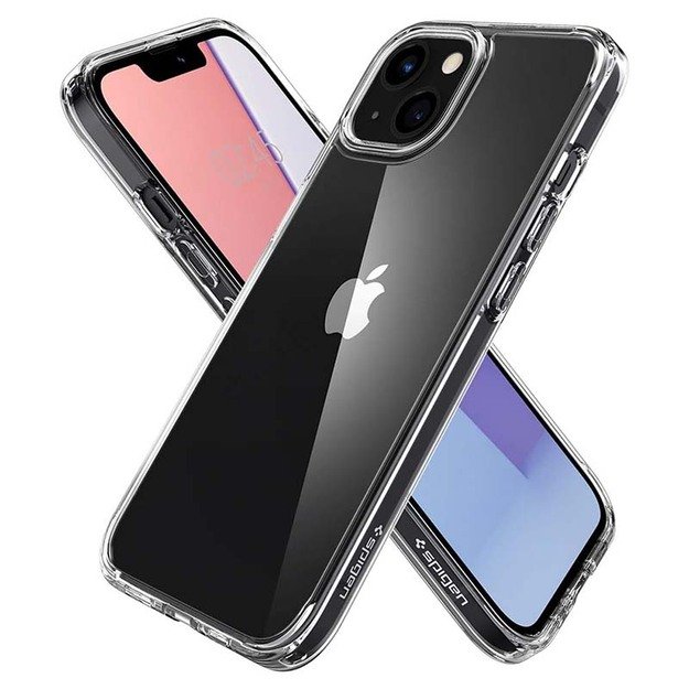 „Spigen Ultra Hybrid“ – dėklas, skirtas „iPhone 13“ (skaidrus) 10