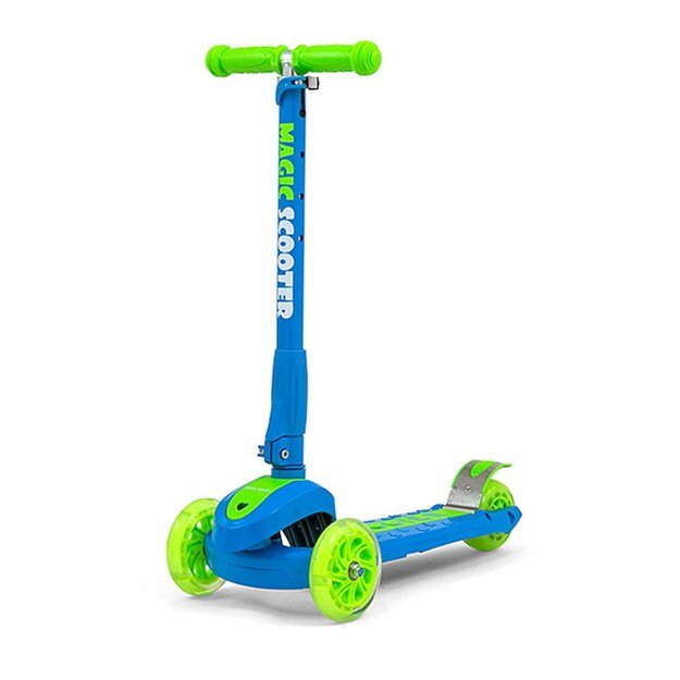 Milly Mally Magic Scooter blue-green