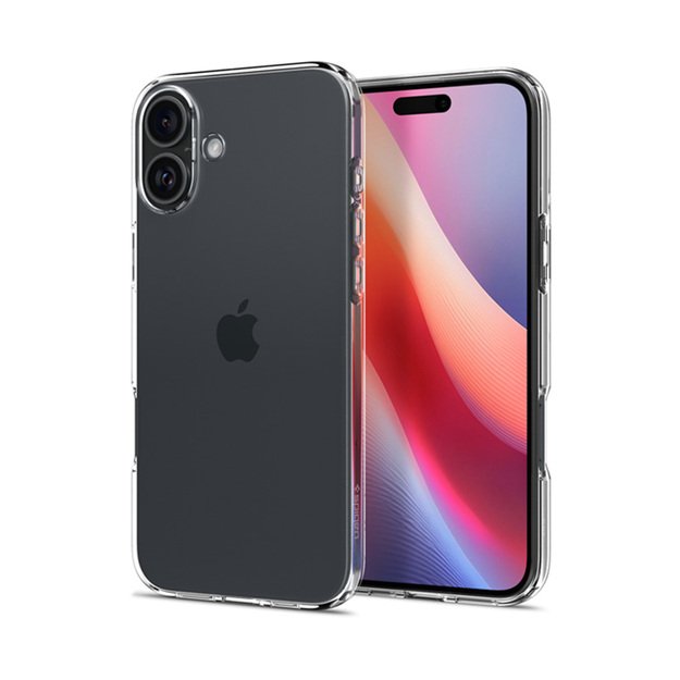 „Spigen Liquid Crystal“ dėklas, skirtas „iPhone 16 Plus“ (skaidrus) 8