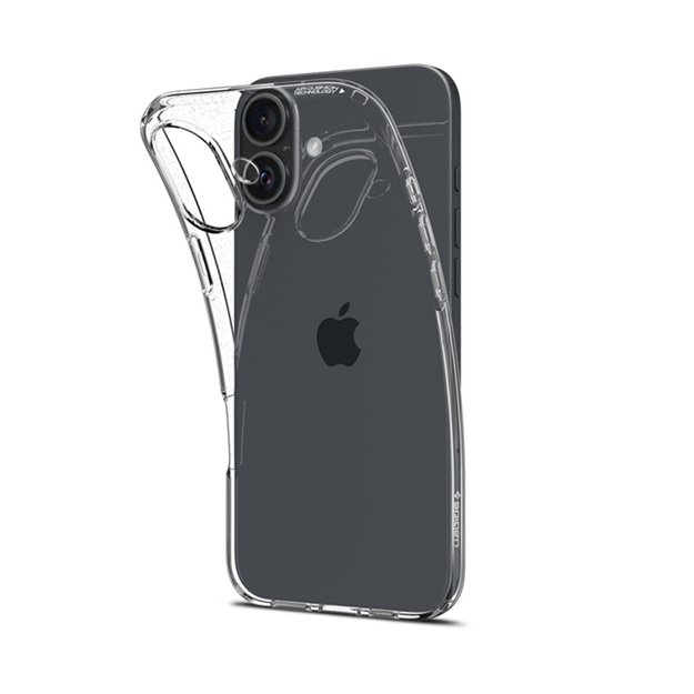 „Spigen Liquid Crystal“ dėklas, skirtas „iPhone 16 Plus“ (skaidrus) 4