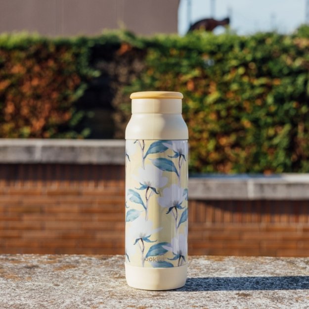 „Quokka Pulse“ – nerūdijančio plieno termosas, 700 ml, atsparus lašams (magnolija) 6