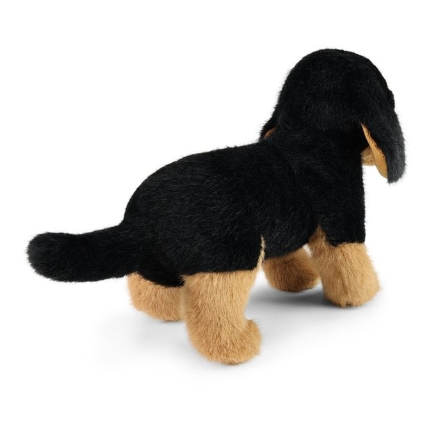 Rappa - pliušinis realistiškas takso šuniukas, 23 cm, ekologiška minkšta kolekcija 2