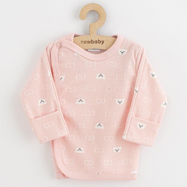 Kūdikių marškinėliai New Baby Classic II 3 dalių mergaitėms, 50 2