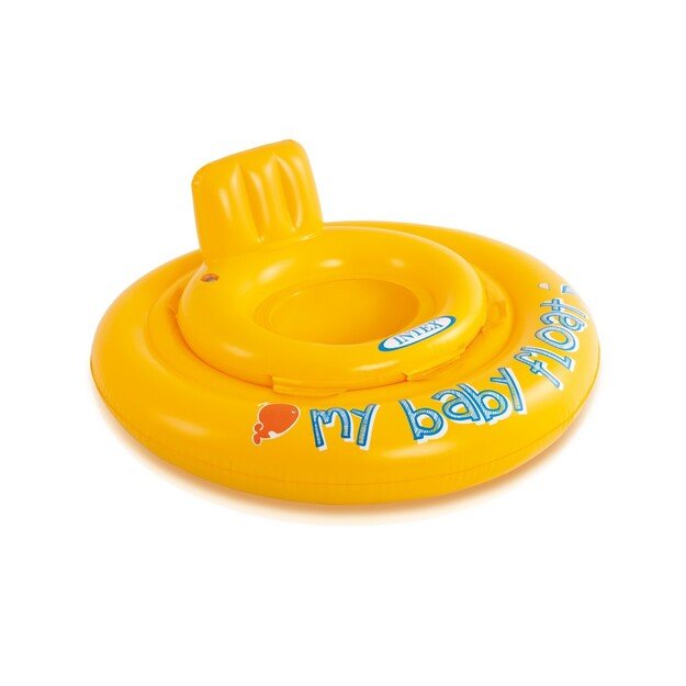 pripučiamas kūdikio plūdurys, geltonas, 70 cm