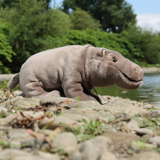 Plush hippo 30 cm ECO-FRIENDLY 1