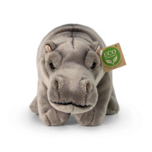 Plush hippo 30 cm ECO-FRIENDLY 3