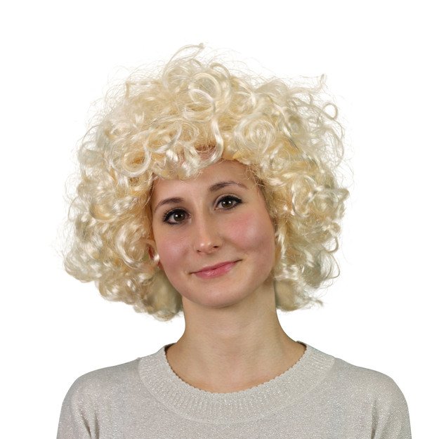 Blond wig for adults 3