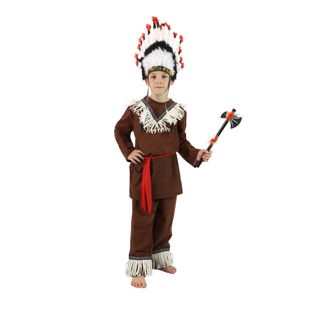 Vaikiškas kostiumas - Indėnas (S) 3