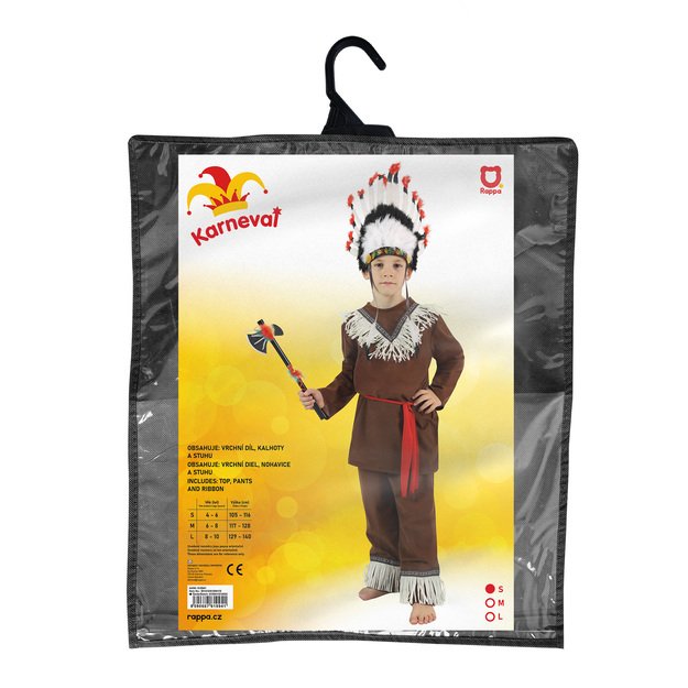 Vaikiškas kostiumas - Indėnas (S) 2
