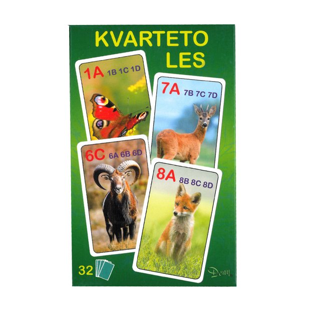 the Quartet card game - the Forest