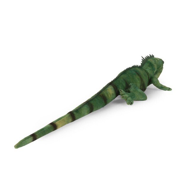 Pliušinė iguana žalia 70 cm EKOLOGIŠKA 4