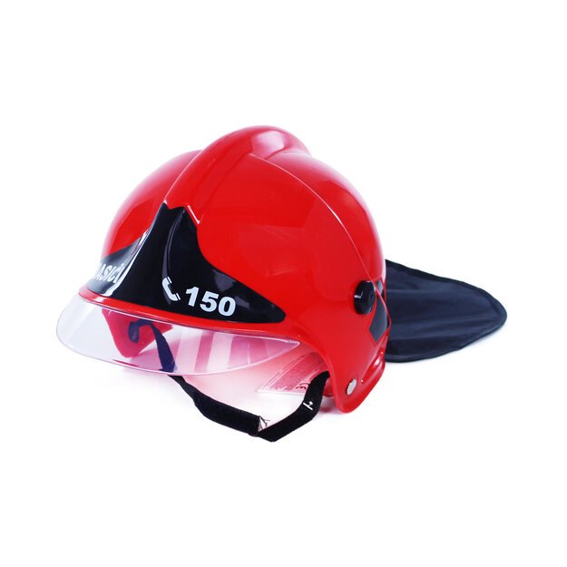 the Childrens fire helmet red 3