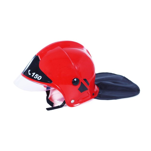 the Childrens fire helmet red 4