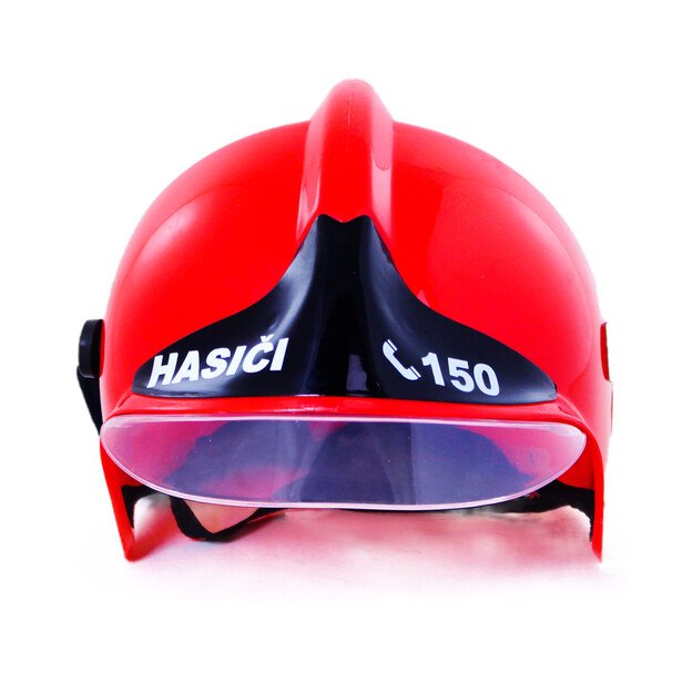 the Childrens fire helmet red 2
