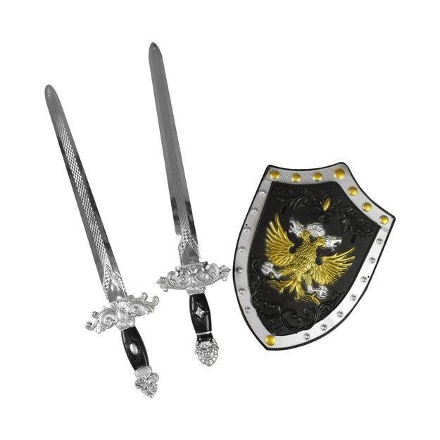 the Knight set, 2 swords with shield
