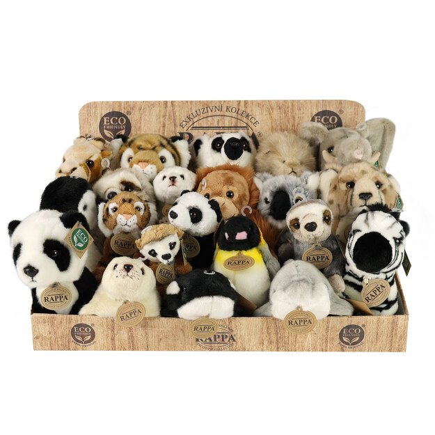 Excl. plush exotic animals display ECO-F 4