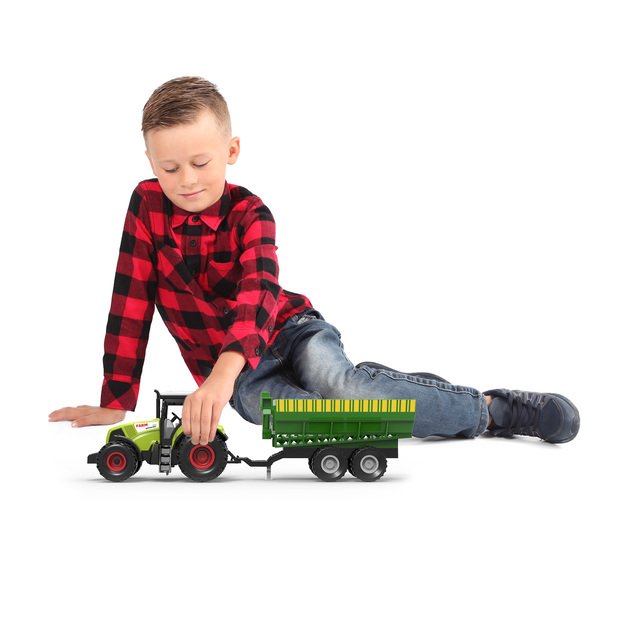 Plastic tractor with siding 1