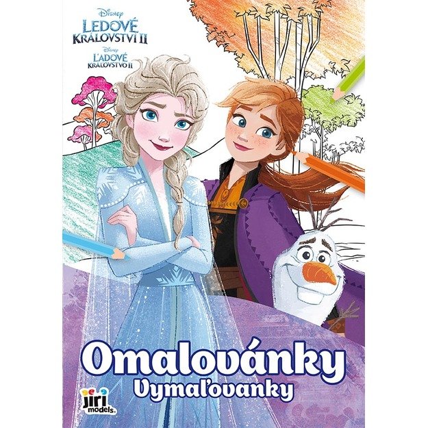 A4 FROZEN 2 coloring page