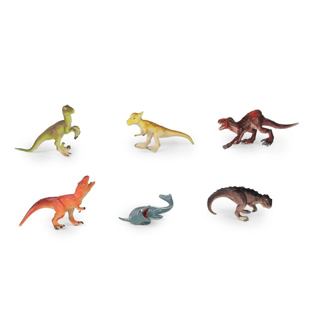 A set of dinosaurs 6 pcs 3
