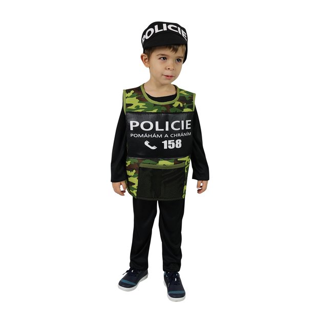 Children costume - policeman (S) e-pack 2