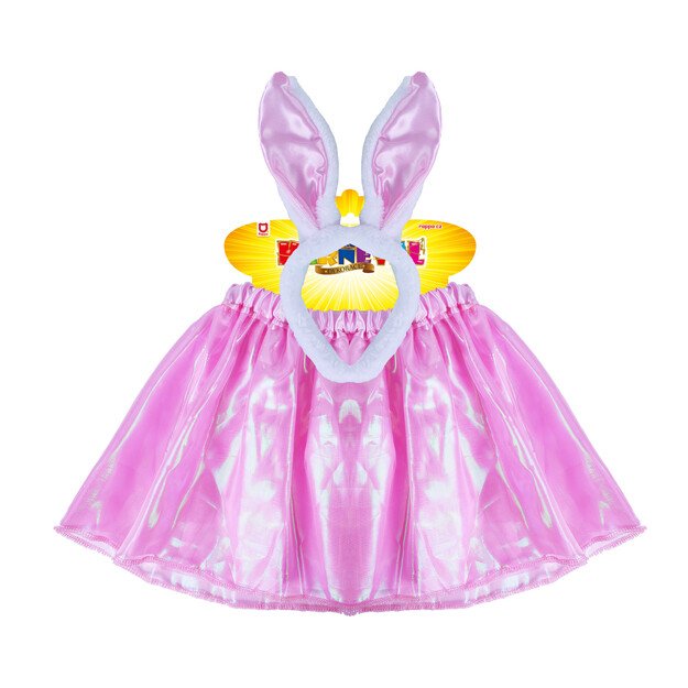 Children costume bunny tutu skirt with accs. 2
