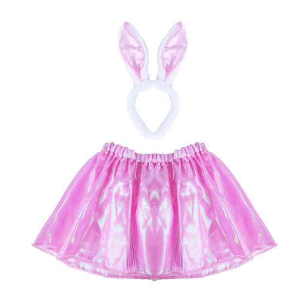 Children costume bunny tutu skirt with accs. 4