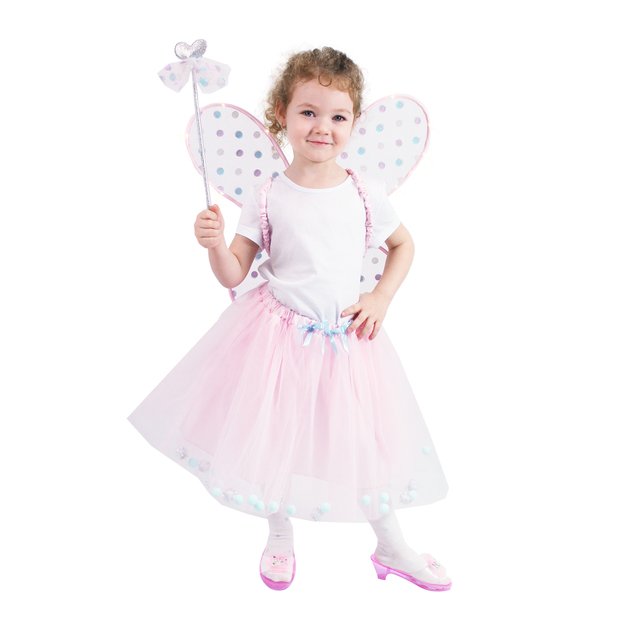 Children costume pink fairy tutu skirt e-pack 1