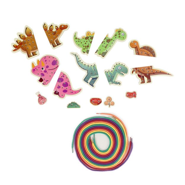 Dinozauro raištelių žaislas 4