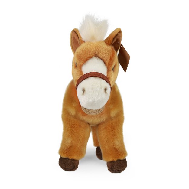 Plush brown horse 30 cm ECO-FRIENDLY 2