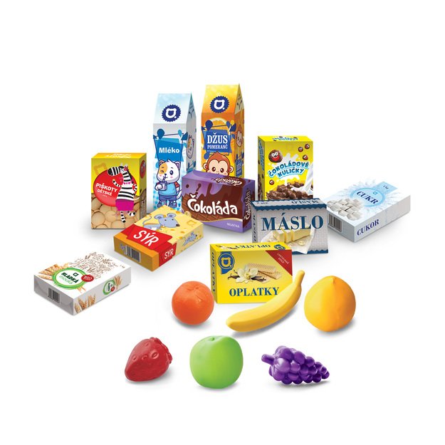 Shopping basket with accessories blue 6