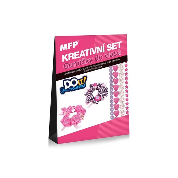 Kūrybinis rinkinys - plaukų gumytės 1