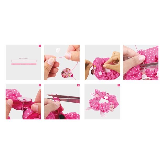 Kūrybinis rinkinys - plaukų gumytės 3