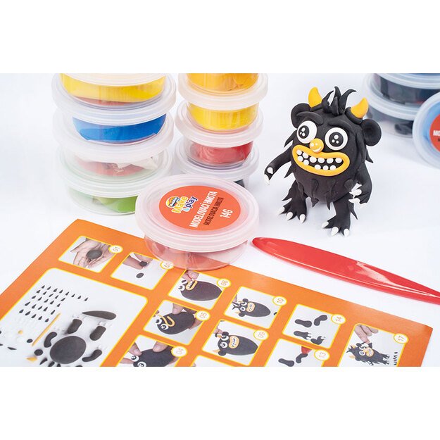 MODELIS Savaime kietėjanti medžiaga – monstrai 6