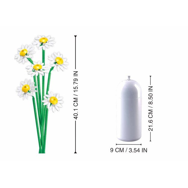 Sluban Flowers M38-B1101-16 Ramunės 4