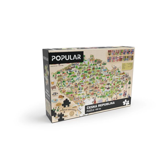 Puzzle – Map of the Czech Republic