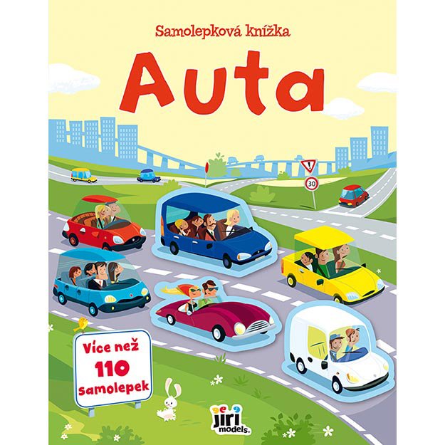 Lipdukų knyga „Automobiliai“ 1