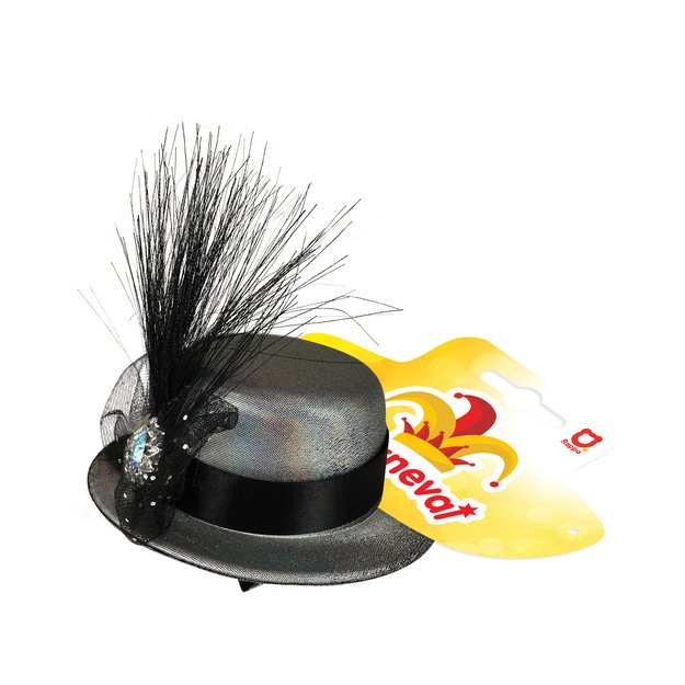 Mini sidabrinė kepurė su voratinkliu suaugusiems 2