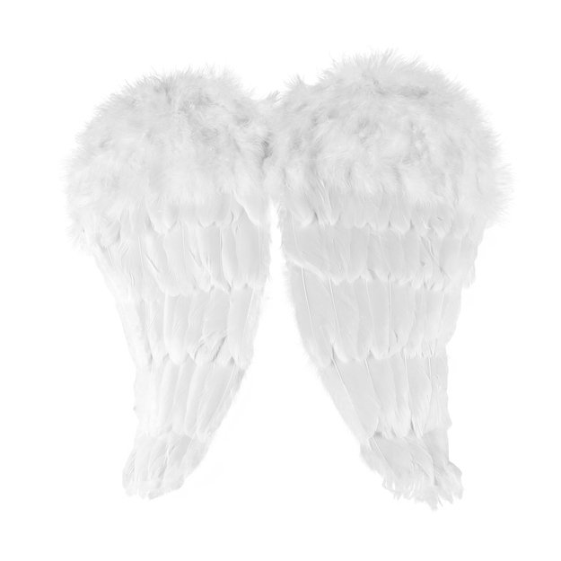 Angelo sparnai su plunksnomis 48 cm 1