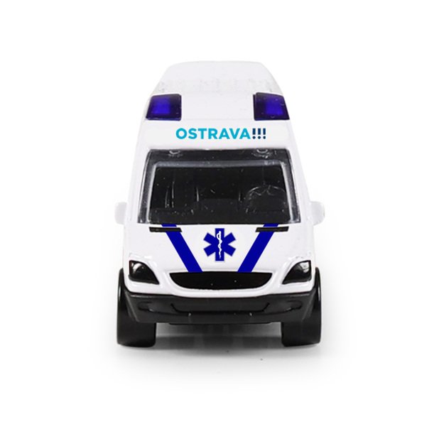 Metalinis greitosios pagalbos automobilis Ostrava 7 cm 8