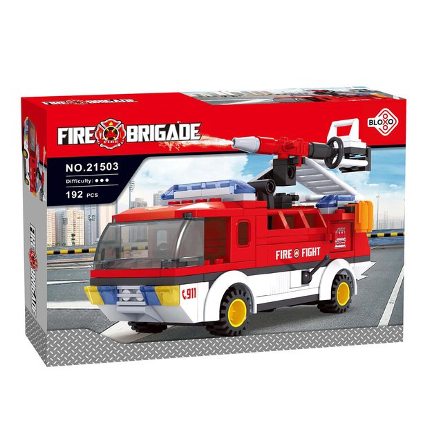 BLOXO ugniagesio konstravimo rinkinys, 170 dalių 2